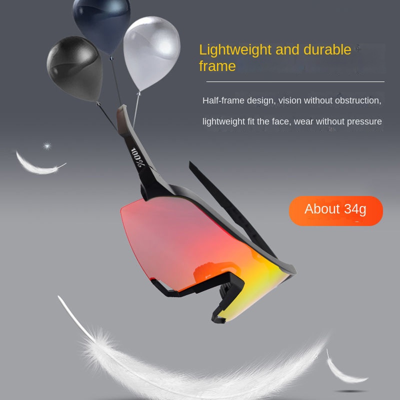 Kính Bảo Hộ 3 Tròng Phân Cực Chống Tia UV Khi Đạp Xe Cho Nam