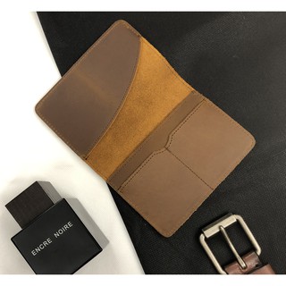 Ví Passport da sáp may thủ công 14x10 cm