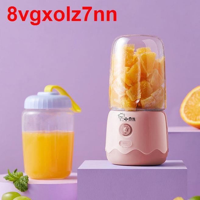 Little Bear Juice nhỏ Mini Máy ép trái cây gia dụng Sạc điện Nước Cup Sinh viên