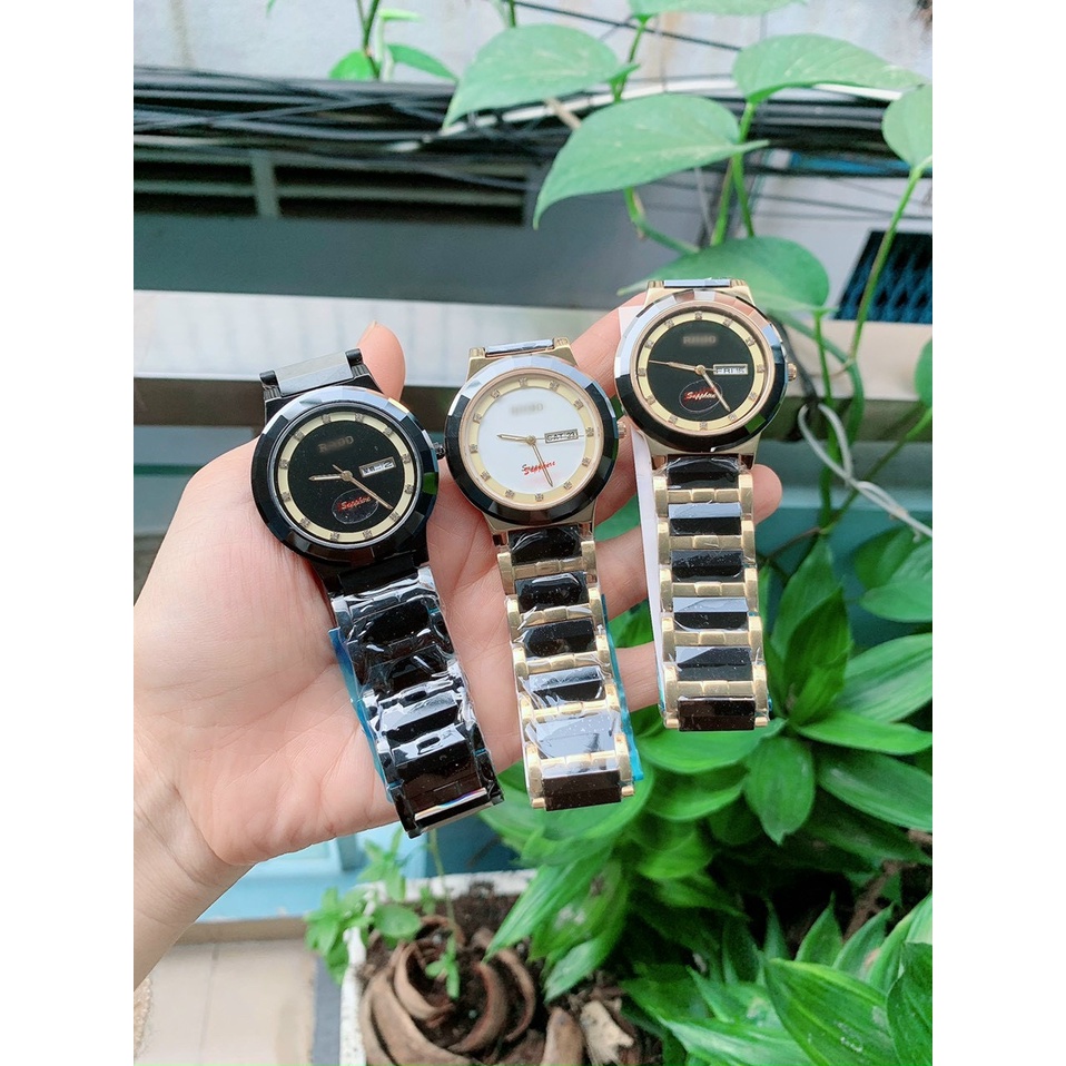 ĐỒNG HỒ NAM DÂY THÉP + CERAMIC -  RD0680G MWRD WATCH , SIZE 30/38MM