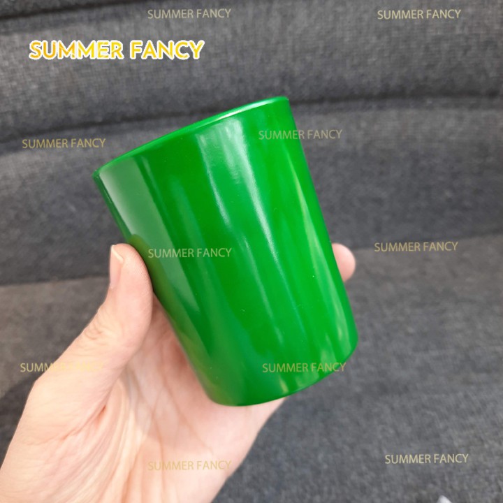 Cốc melamine phíp 6 x 7.6 cm ~ 160ml ly nhựa ca uống trà nước ngọt Tea Cup mug tách nhựa - F-LY05