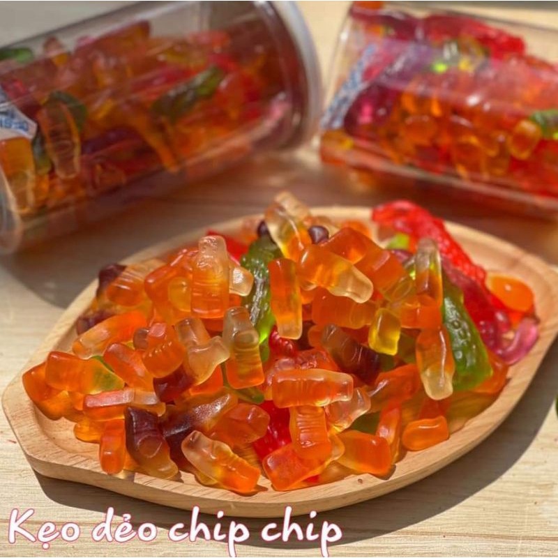 500GR KẸO DẺO CHIP CHIP TRÁI CÂY ĐỦ VỊ SIÊU NGON ĂN LÀ NGHIỀN