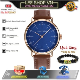 ✅ [CHÍNH HÃNG] Đồng Hồ Nam QMini Focus MF0056G - Tặng Vòng Tỳ Hưu - Phong Cách Classic Sang Trọng, Lịch Lãm