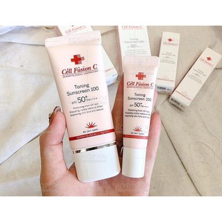💥[Hot] Kem chống nắng Cell Fusion C Toning Sunscreen Hàn Quốc (50ml+10ml)💥