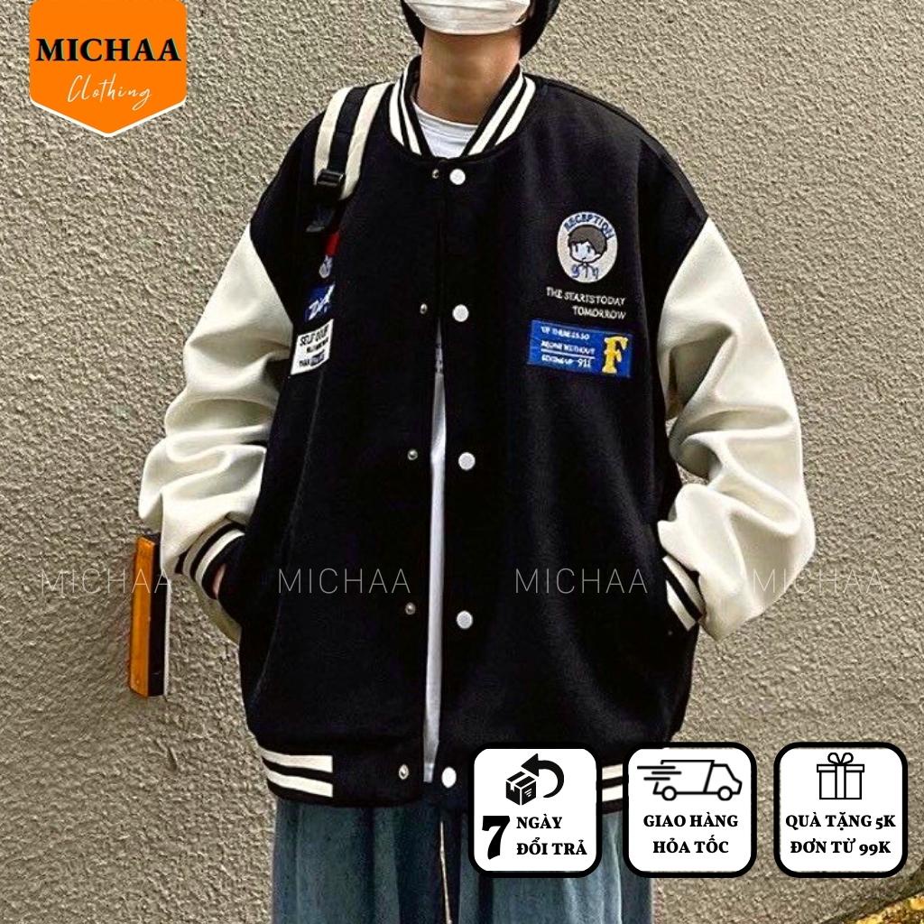 Áo Khoác Nỉ Bomber IN DINNER Nam Nữ Ulzzang Unisex - MICHAA