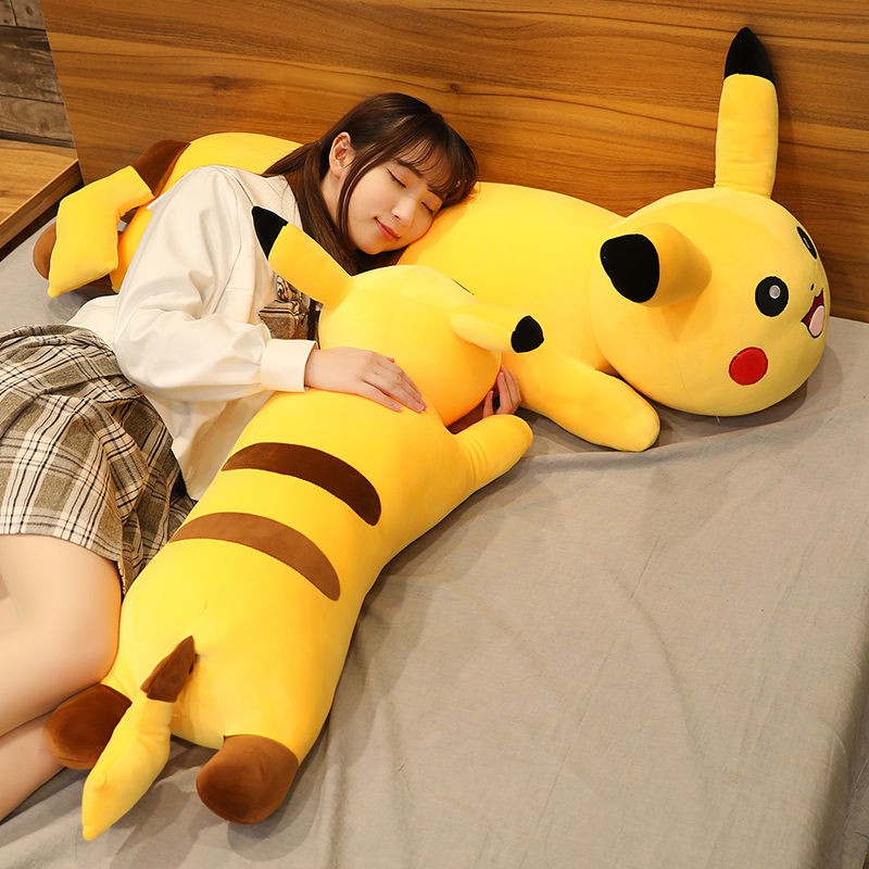 Gối Ôm Hình Pikachu Nhồi Bông Ngộ Nghĩnh Đáng Yêu