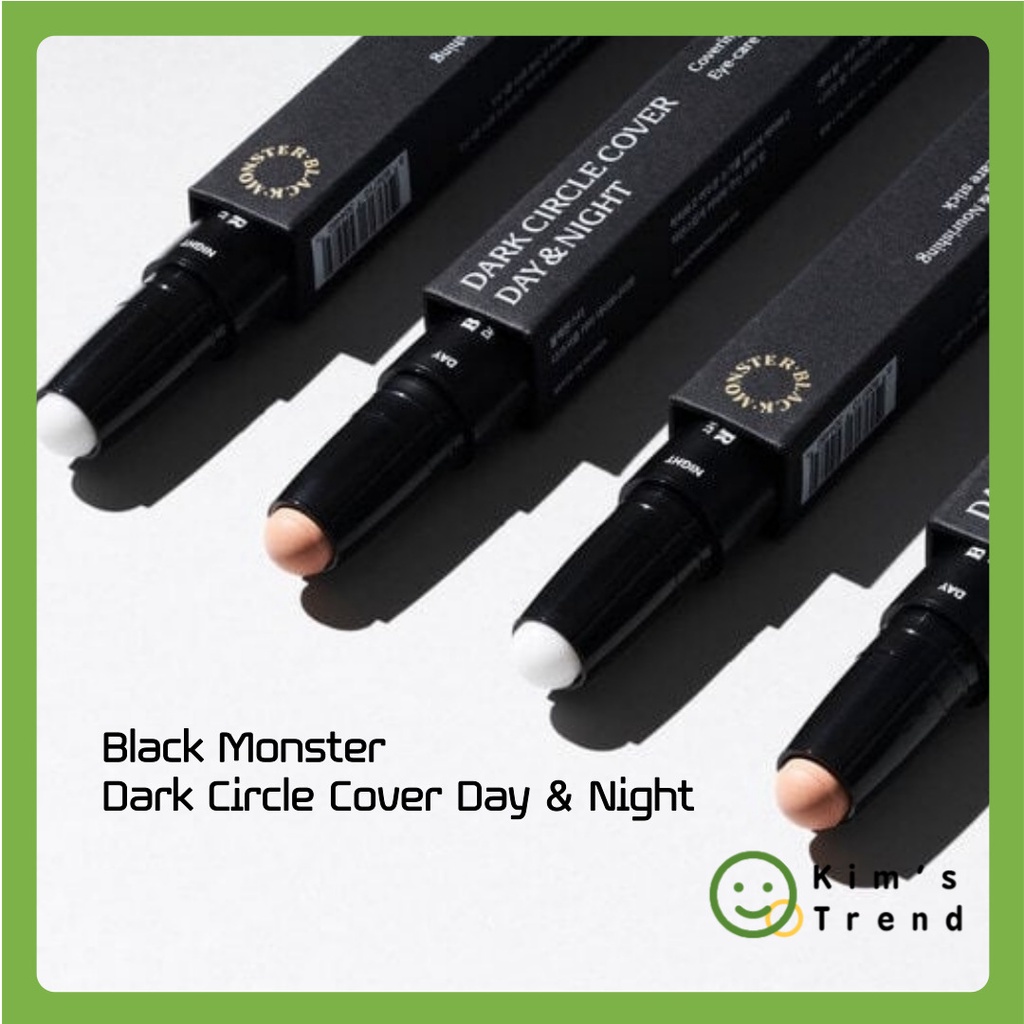 [black Monster] dark circle cover day & night mỹ phẩm nam kbeauty