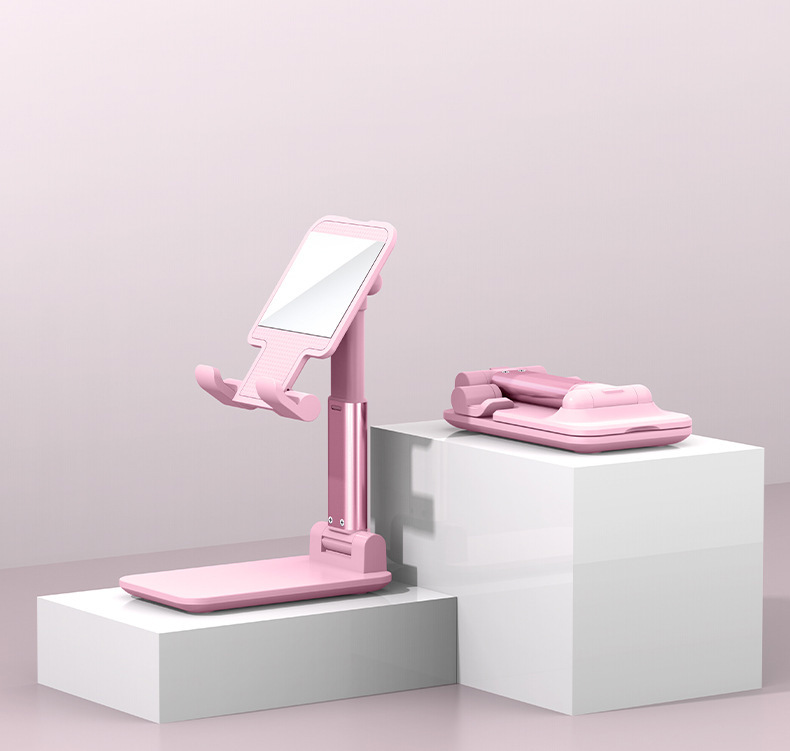 Giá đỡ điện thoại dạng gập nhỏ gọn mini để bàn ổn định có thể điều chỉnh góc và độ cao