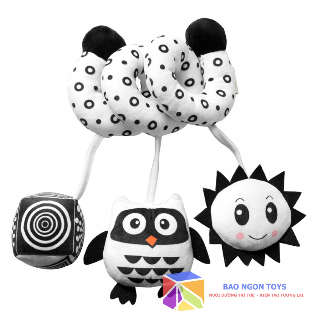 QUẤN CŨI XOẮN ỐC HÌNH ĐỘNG VẬT DỄ THƯƠNG NHIỀU MÀU SẮC KÍCH THÍCH THỊ GIÁC VÀ VẬN ĐỘNG TINH CHO BÉ-BAO NGON TOYSq