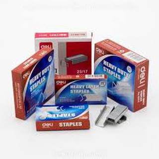 Ghim Dập Deli 0015, 23/10 (10 hộp nhỏ)