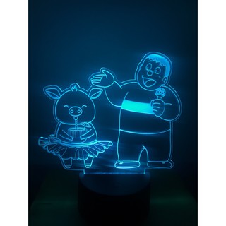 Đèn ngủ khắc hình CHAIEN, quà tặng sinh nhật, quà tặng người yêu bạn bè, thiết kế và khắc hình theo yêu cầu