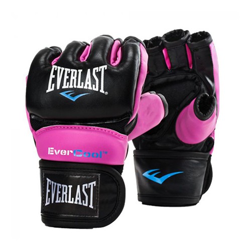 Găng tay MMA Everlast Women's Everstrike Training - Black/Pink