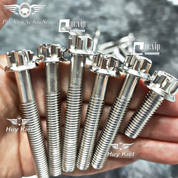 [Sale Khủng] Combo 2 Ốc Salaya Inox 304 8Li4 Gắn Chảng Ba Raider, Satria, Sonic 4914