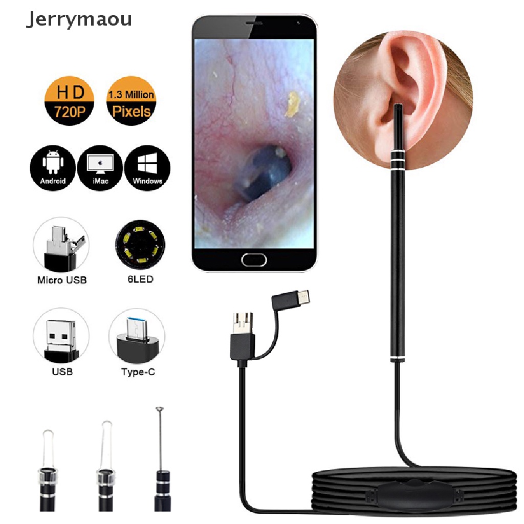Muỗng Lấy Ráy Tai Có Camera Mini Tiện Dụng