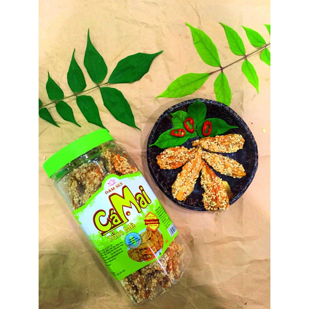 CÁ MAI TẨM MÈ ĐẦM SEN 150gr | BigBuy360 - bigbuy360.vn