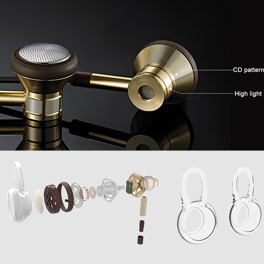  Xiaomi 1MORE Woven Style Wired Control In-Ear Piston Earphone Stereo HiFi EarCup  Bbig size