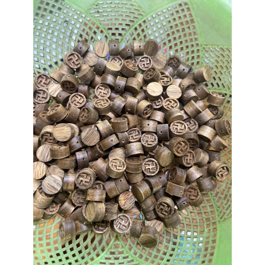 Phụ kiện Charm Vòng Tay Hoa Sen Trầm Hương Phong Thủy, Mùi Hương Tự Nhiên VTTH18