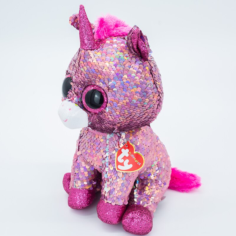 Mới Đồ chơi nhồi bông Hình Kỳ Lân Mắt To 15cm