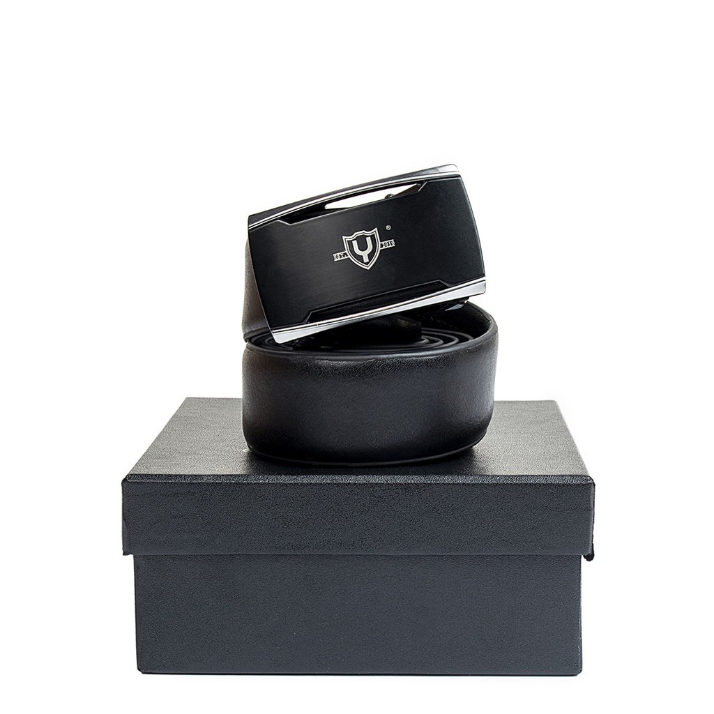Thắt Lưng Nam Khóa Tự Động Cao Cấp Chất Liệu Da Bò Thương Hiệu Y2010 Tặng Kèm Box D05 18636 |YaMe|