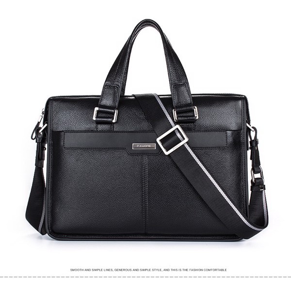 Cặp da thật -Cặp văn phòng P.KUONE -Da Thật cực đẹp (Bảo hành 3 năm- kèm ảnh thật) | BigBuy360 - bigbuy360.vn