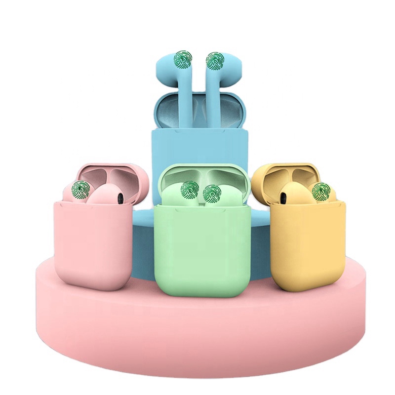 [Mã ELCB10 hoàn xu 10K đơn 0đ] Tai nghe bluetooth Inpods I12 TWS không dây điều khiển cảm biến âm thanh dành cho Android iOS