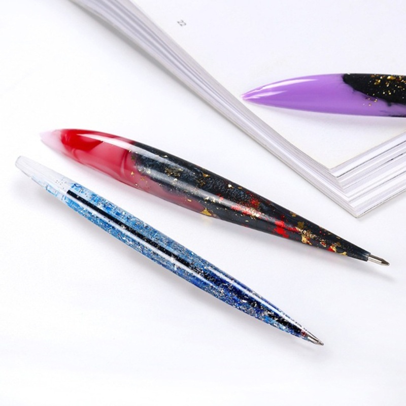 Khuôn Làm Bút Epoxy Resin Hình Trụ Dành Cho Giáo Viên