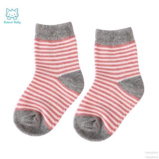 Set 4 Đôi Vớ Cotton Chống Trượt Cho Bé