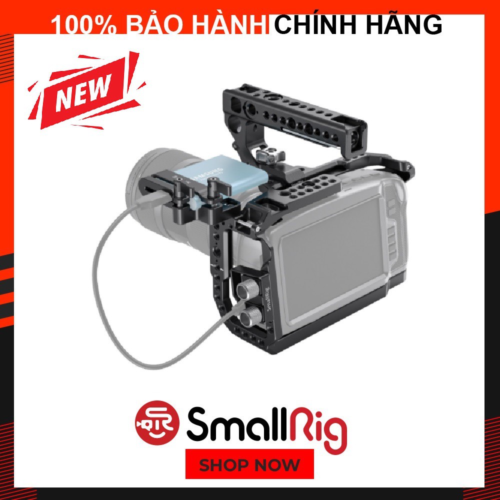 Khung + Tay cầm dành cho Máy ảnh Blackmagic 4K & 6K - SmallRig 3130 (NRBK1)