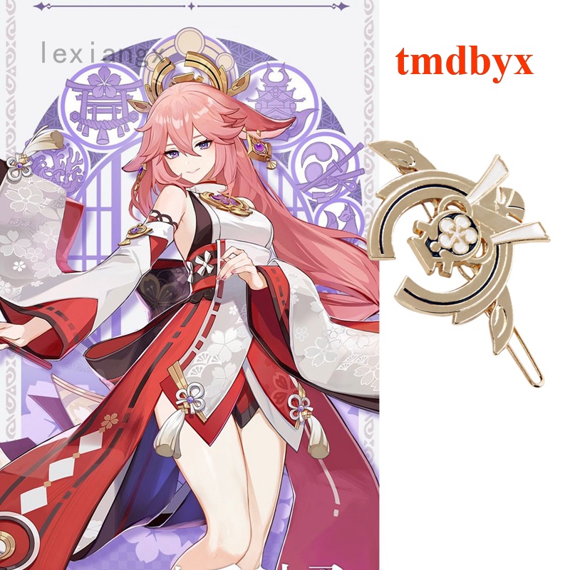 Kẹp Tóc Hóa Trang Nhân Vật Game Genshin