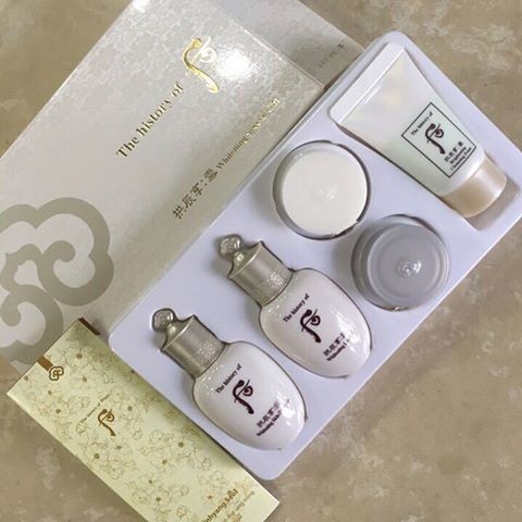 set whoo trắng 5 sp