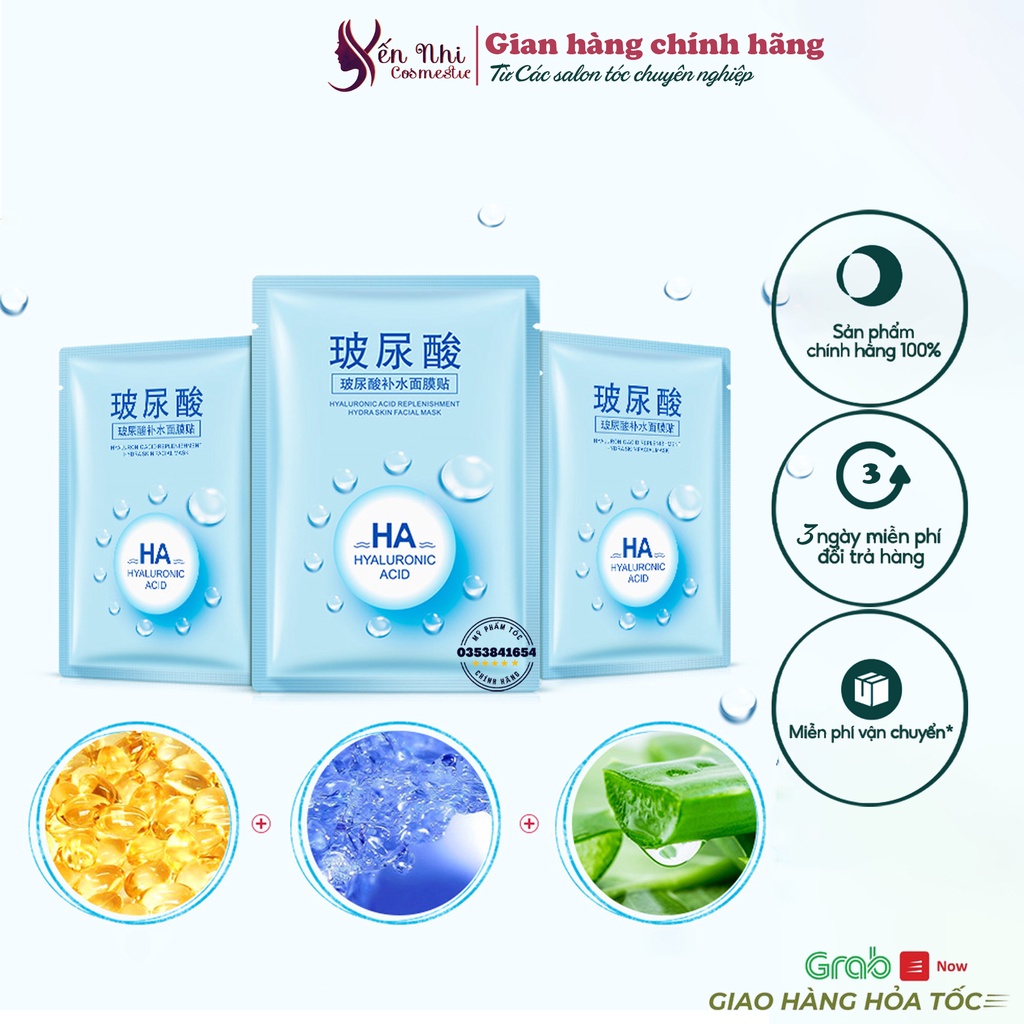 Mặt nạ giấy tơ tằm Mask mặt nạ dưỡng da cấp ẩm thải độc mặt nạ nội địa trung, Mỹ phẩm tóc yến nhi | BigBuy360 - bigbuy360.vn