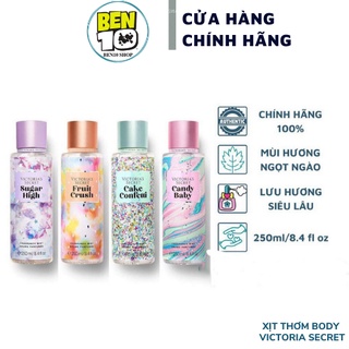Xịt thơm toàn thân Victoria's Secret body mist mẫu mới đủ mùi