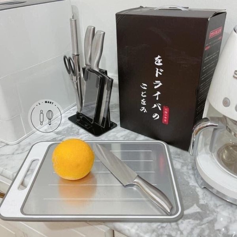 Bộ dao nhật 6 món inox