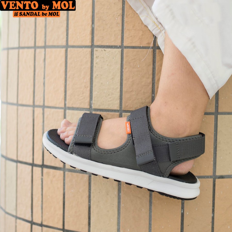 Giày sandal Vento unisex nam nữ 2 quai ngang siêu nhẹ có quai hậu cố định cho cặp đôi mang đi học đi biển du lịch NB02G