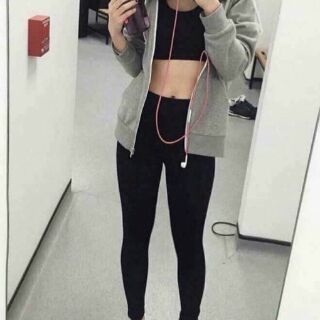 QUẦN GẤU LEGGING CO GIÃN SIÊU HÓT