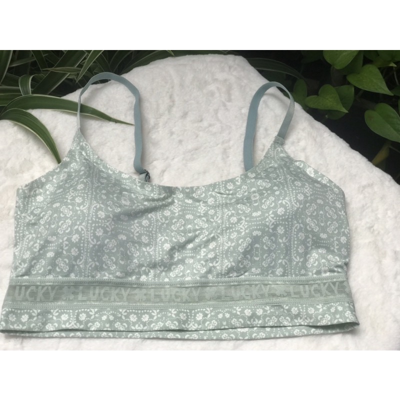 Áo ngực không gọng mút mỏng nâng nhẹ sport bra Lucky brand-hàng xuất Mỹ