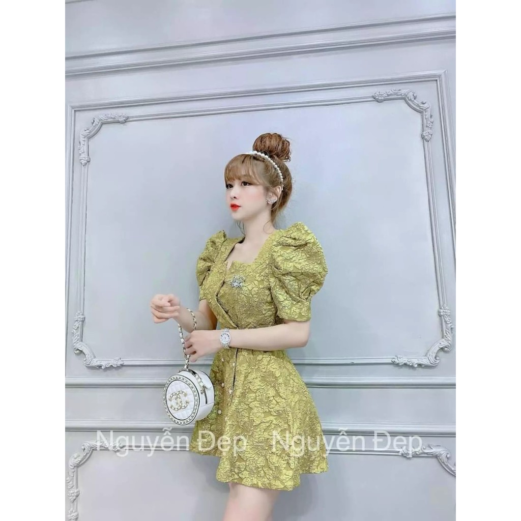 ĐẦM GẤM NỮ DỰ TIỆC MỚI NHẤT 2021 | BigBuy360 - bigbuy360.vn