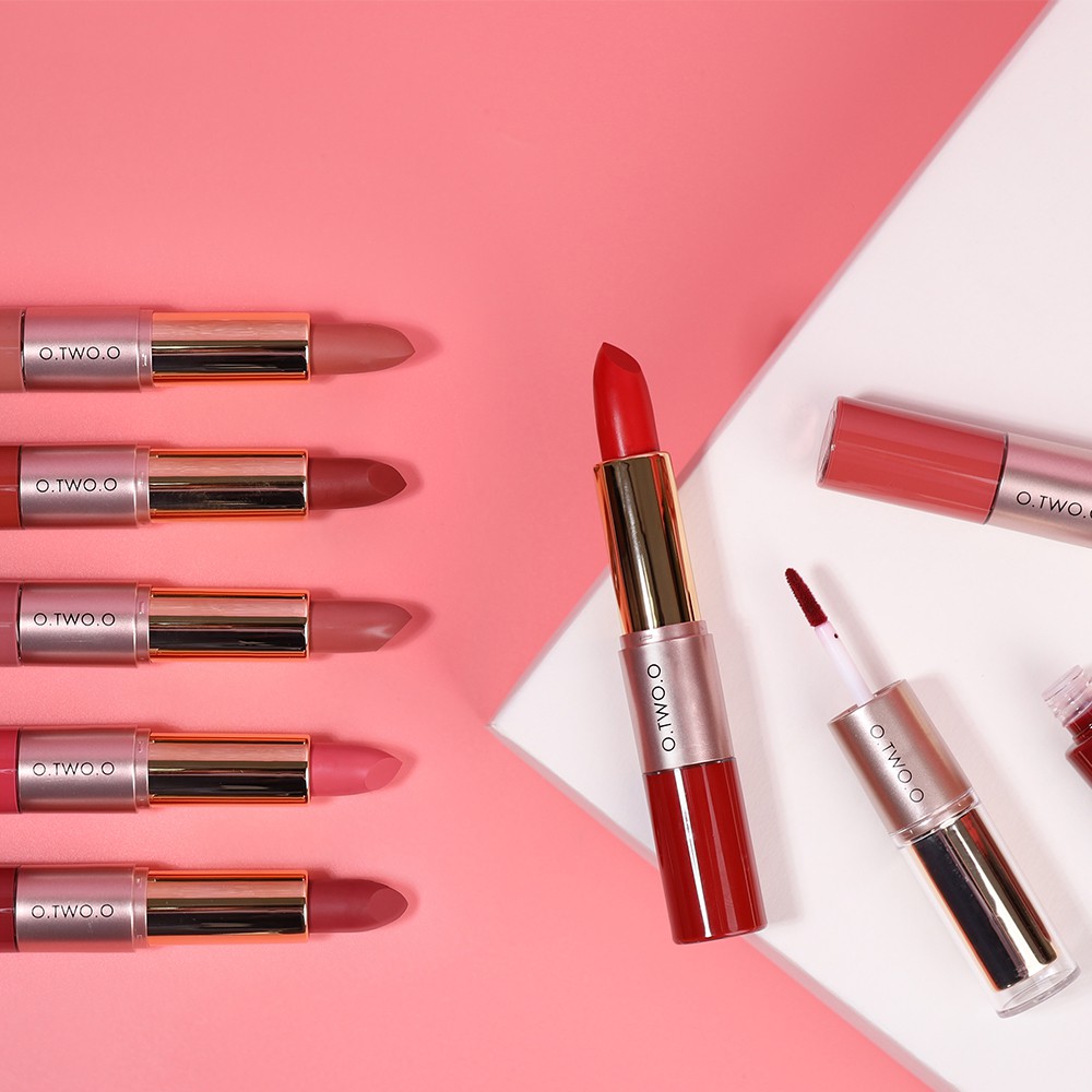 Son Môi O.TWO.O 2 Trong 1 Chất Lì Chống Nước Có 12 Màu Tuỳ Chọn Khác Nhau 30g | BigBuy360 - bigbuy360.vn