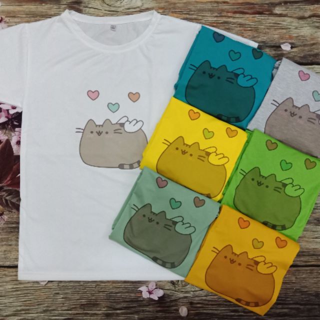 Áo thun mèo đáng yêu
