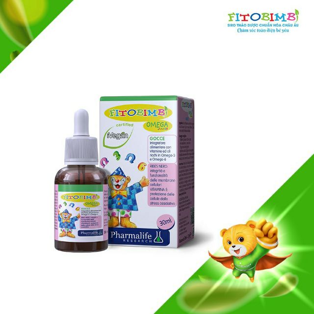 (CHÍNH HÃNG) OMEGA 3Junior lọ 30ml