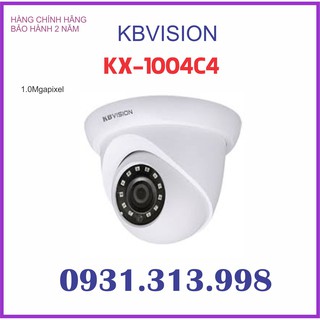 Camera Dome 4 in 1 hồng ngoại 1.0 Megapixel KBVISION KX-1004C4