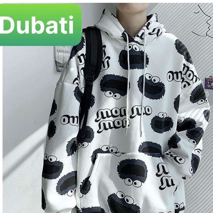 ÁO KHOÁC HOODIE TRẮNG MA OMMO NAM NỮ, ÁO KHOÁC NỈ CHỐNG NẮNG, NÓNG ĐÔNG HÈ UNISEX- DUBATI FASHION