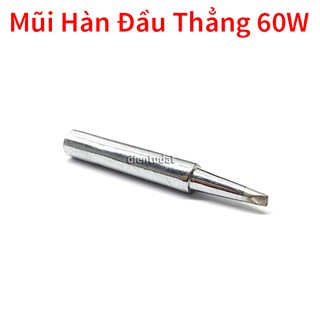 Mũi Hàn Đầu Thẳng 60W Cho Mỏ Hàn 907
