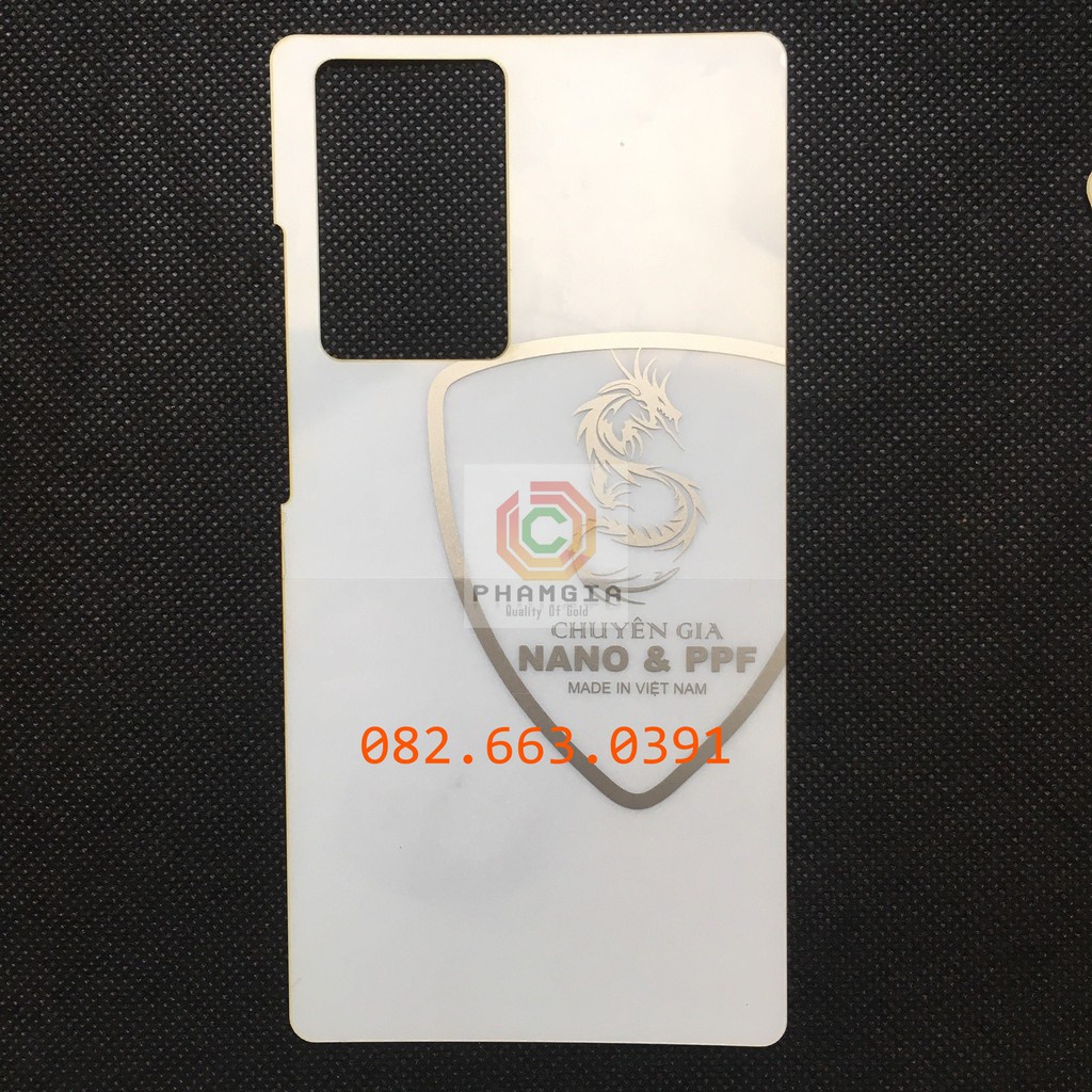 Dán ppf mặt trước/ mặt sau, full viền samsung galaxy s20 ultra chuẩn xịn tự phục hồi vết thương