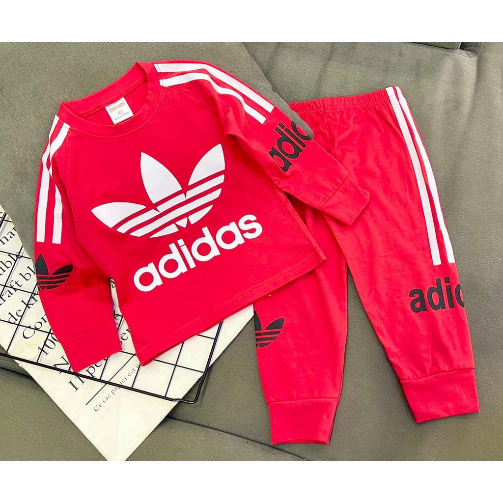 Bộ bé trai dài tay size đại 23-40kg  thể thao cotton 4 chiều Jennie kids J495