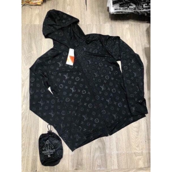 Áo Chống Nắng Nam,Nữ Dập Vân LV Chất Thông Hơi Có Giãn Thoáng Mát ,Chống Nắng Chống Tia UV