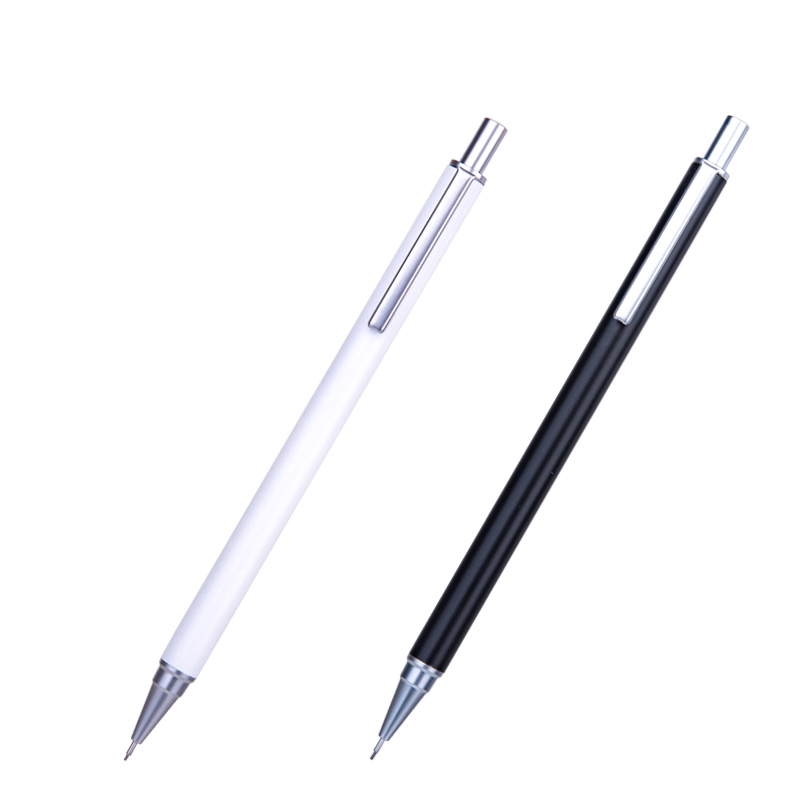 Bút chì bấm Deli S711 bằng kim loại dùng cho trường/văn phòng ngòi 0.5mm