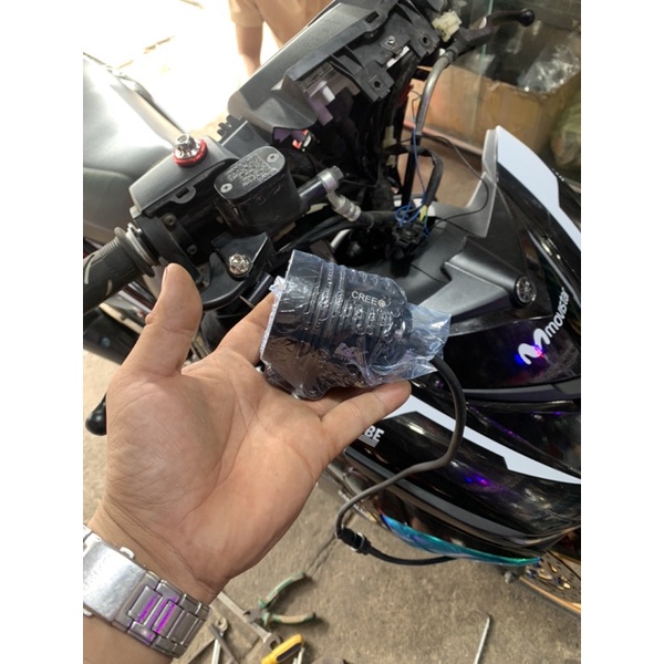 Đèn trợ sáng L4X Siêu Sáng Lắp được tất cả các dòng xe