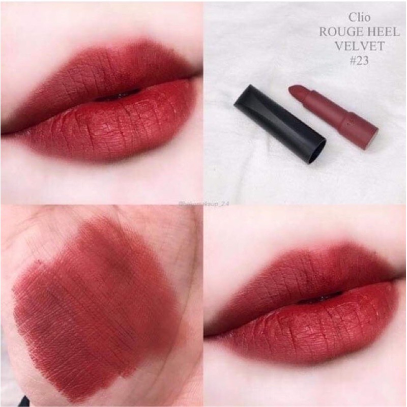 Son Bấm Clio Rouge Heel Velvet