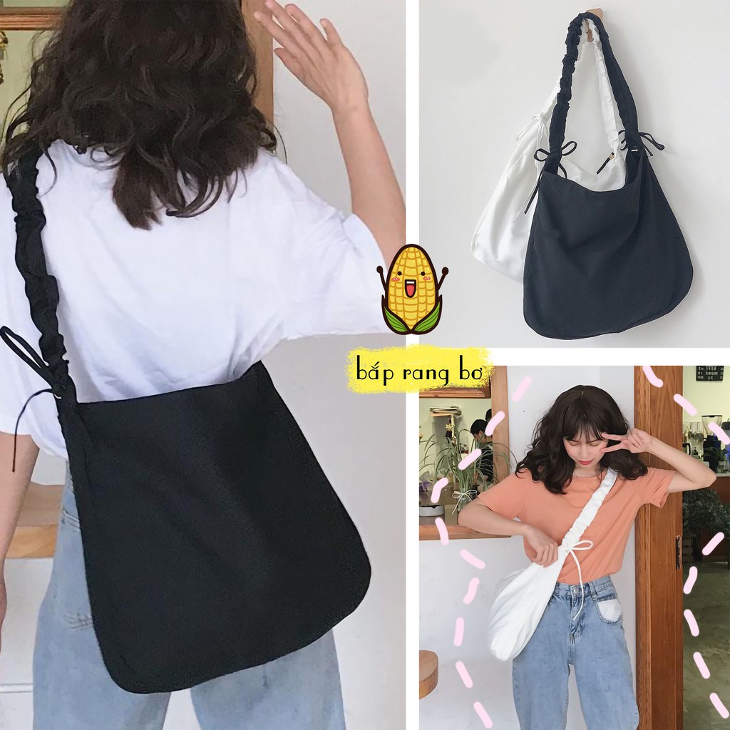 TÚI TOTE ĐEO CHÉO NHIỀU LOẠI ĐỦ KÍCH CỠ - VẢI CANVAS- PHONG CÁCH ULZZANG- ĐỂ ĐƯỢC SÁCH A4, ĐỒ DÙNG THOẢI MÁI